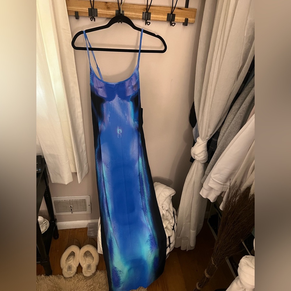 White Fox Tight Maxi Dress - Long